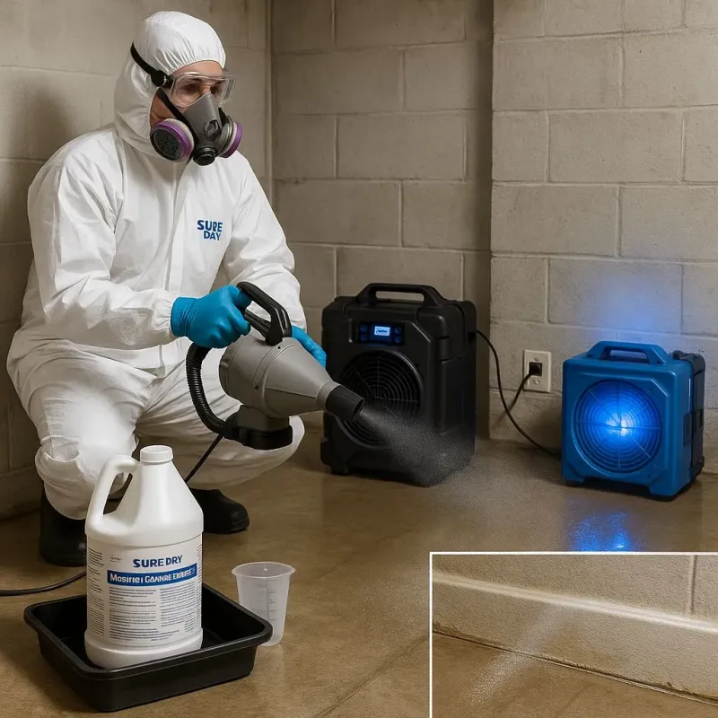 Sanitization and Odor Removal process in Goodman, MS