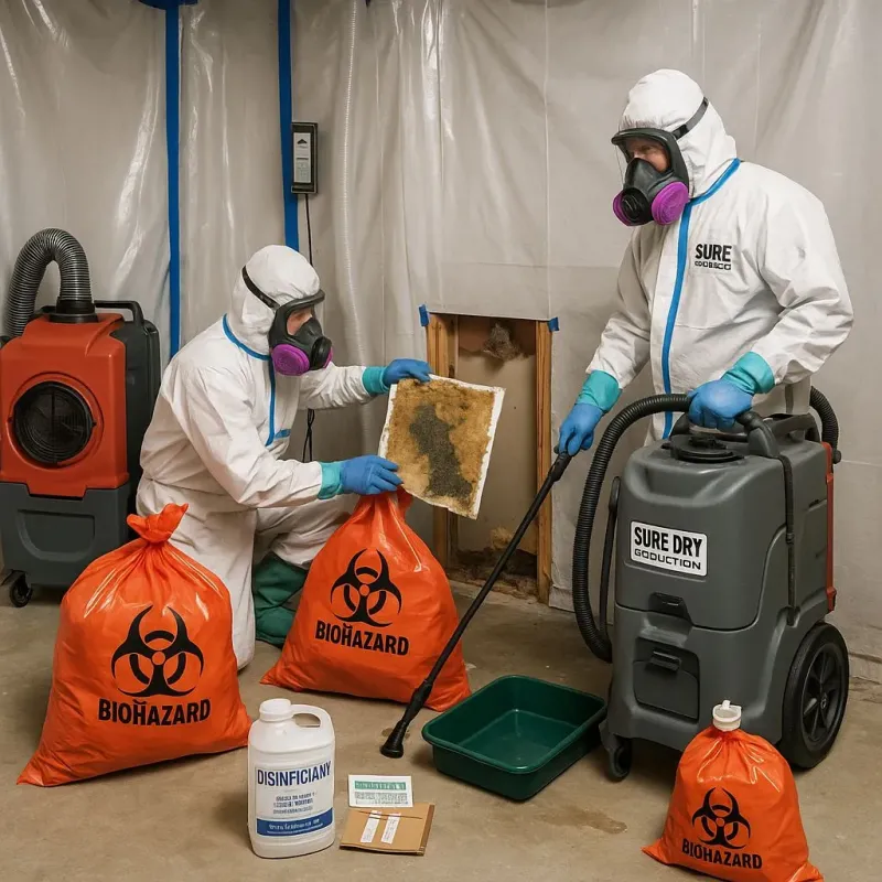 Contaminated Water Handling Protocols process in Goodman, MS