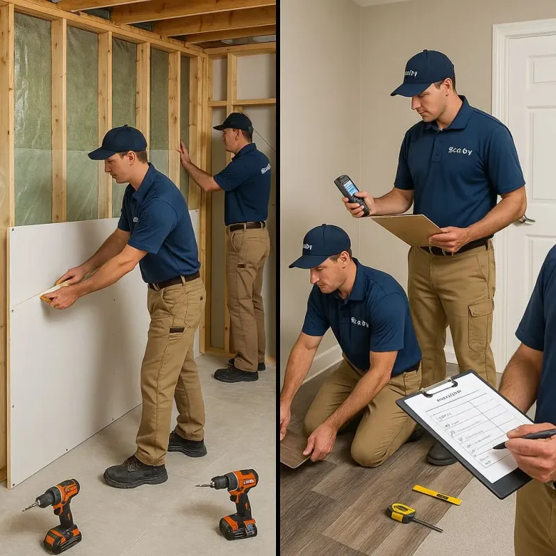 Repairs and Reconstruction process in Goodman, MS
